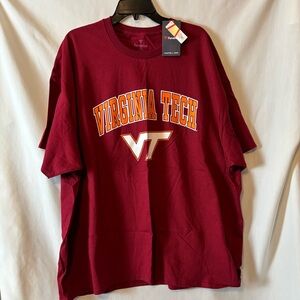 NWT Virginia Tech 3X Maroon T-Shirt